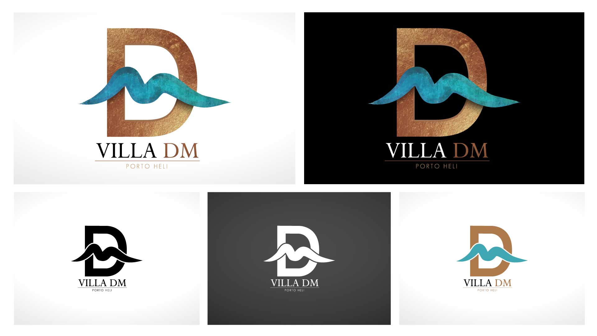 VILLA DM | LOGO - Graphic Design - Eshoped